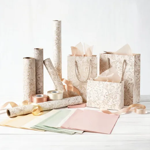 Gift wrap and bags