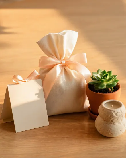 Housewarming gift wrap